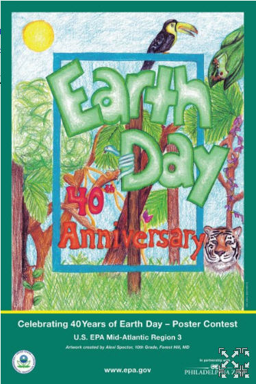 earth day posters made by kids. earth day posters made by
