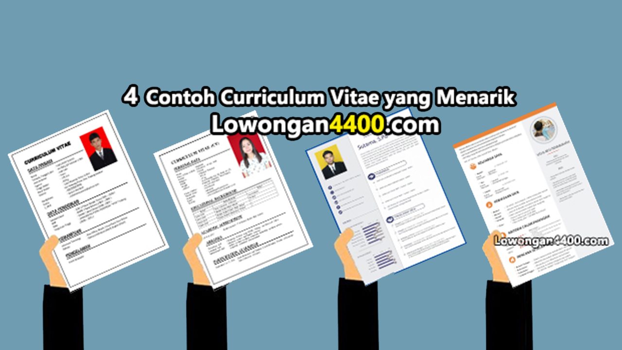 4 Contoh Curriculum Vitae yang Menarik