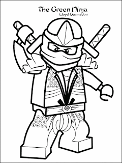 Desenhos do Ninjago Lloyd para Colorir