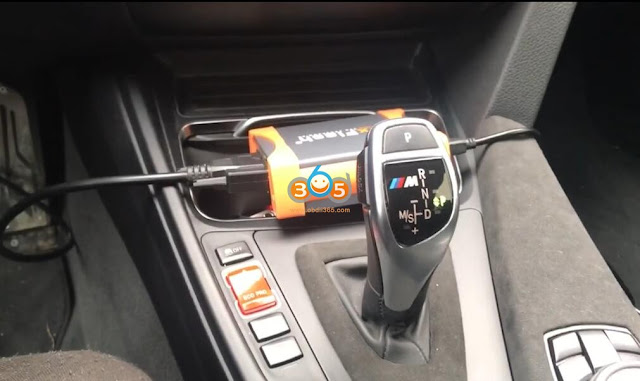 FoxFlash Read BMW ZF 8HP Gearbox by OBD 2