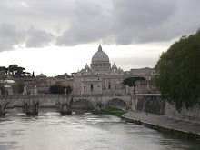 Overlooking the Tiber River