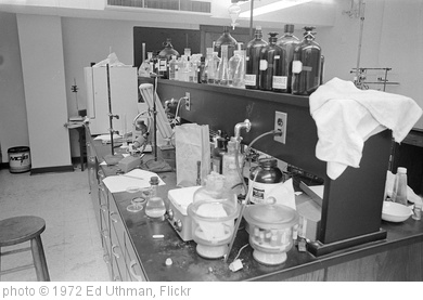 'Chemistry Lab' photo (c) 1972, Ed Uthman - license: http://creativecommons.org/licenses/by-sa/2.0/