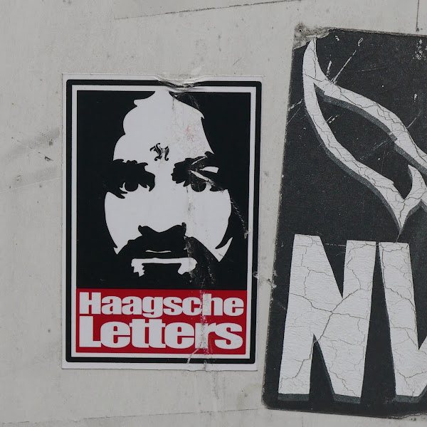 Haagsche Letters-sticker, Den Haag