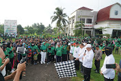 Bupati Sukiman Lepas Peserta Jalan Sehat Pekan Vokasi 