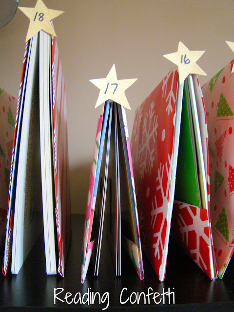 Book Tree Advent from Reading Confetti