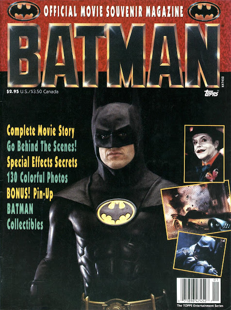 In some alternate universe that's lamer than our reality, one-time Batman movie frontrunner Bill Murray is on this cover instead of Michael Keaton.