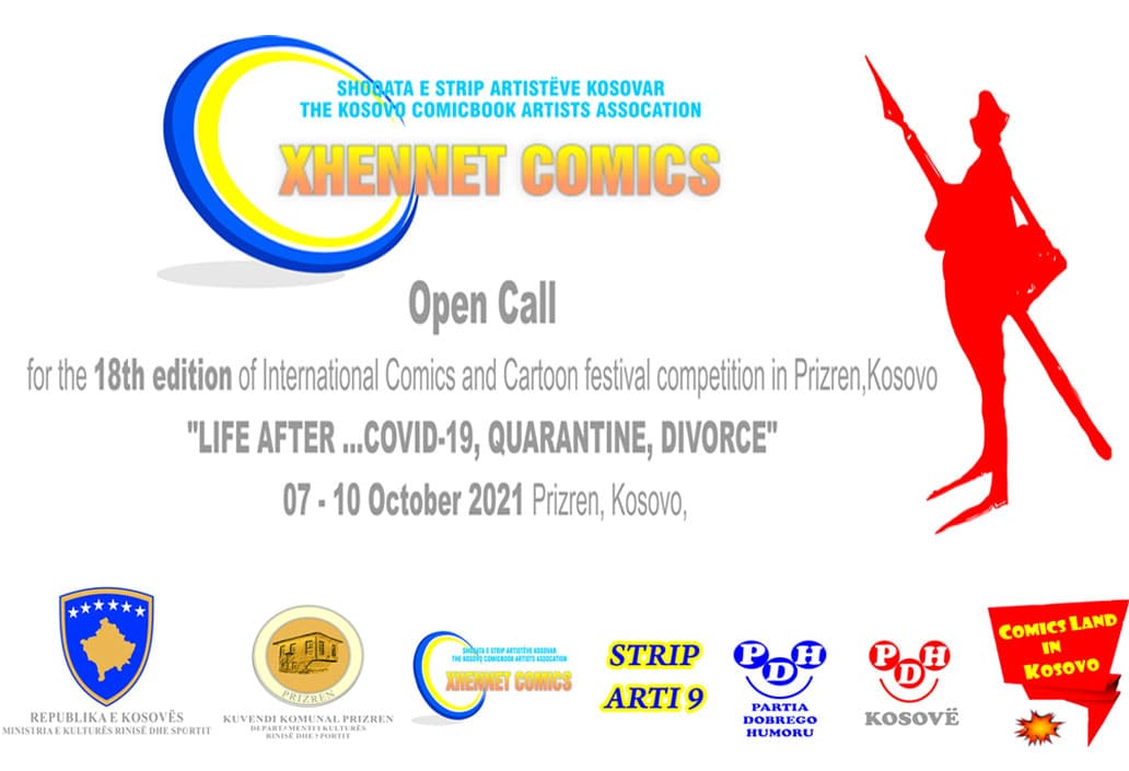 Egypt Cartoon .. The 18 th edition of International Comics and Cartoon festival competition in Kosovo