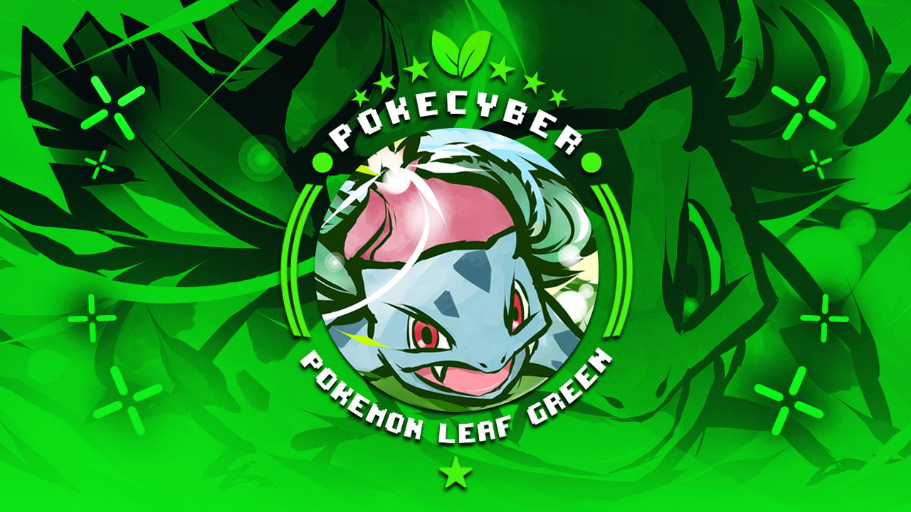 (GBA) Pokémon Leaf Green BR - ⚫ POKECYBER BR