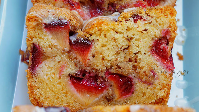 Spiced Plum Pound Cake