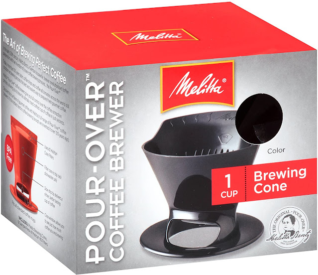 Melitta 1 Cup Pour Over Coffee Maker