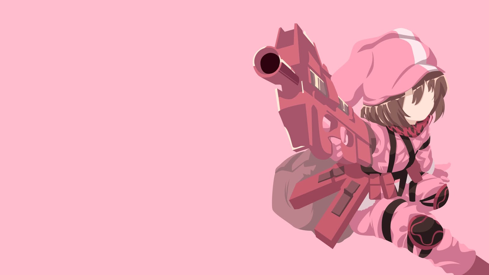 [PC] LLENN - SAO Gun Gale Online Wallpaper - Korigengi — Anime