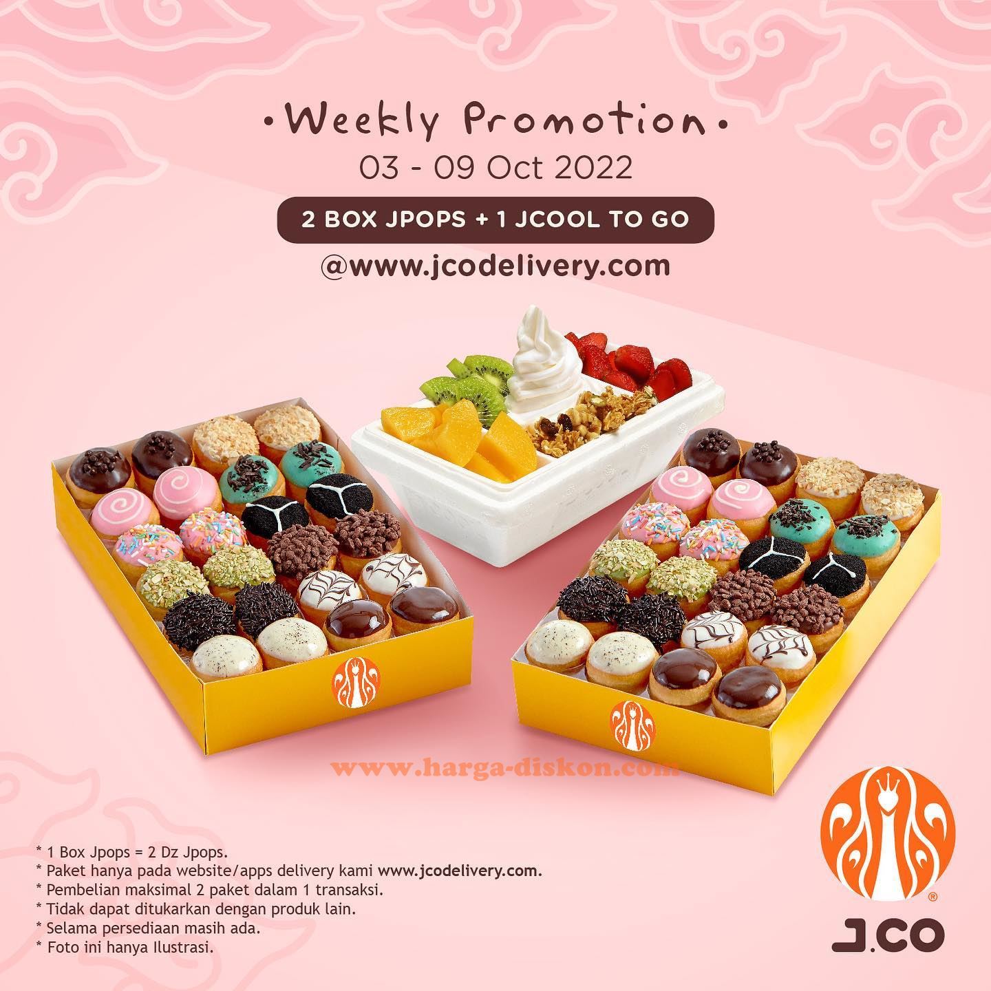 Promo JCO Terbaru Weekly Promotion Periode 3 - 9 Oktober 2022