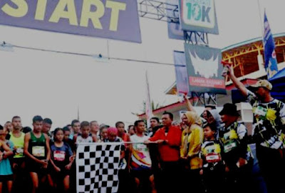 Pemulihan Ekonomi Melalui Sektor Parawisata, Gubernur Kepri Melepas Peserta Lari 10 K