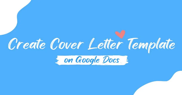Feature image of create cover letter template on docs