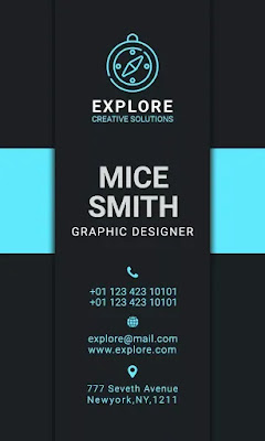 100 Business Card PSD Design (Visiting Card PSD)