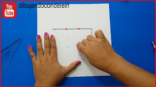 division de una recta, geometría , dibujo para principiantes, delein padilla dibujando con delein, clases gratis de dibujo, como dibujar, ideas para dibujo, dibujo facil, dibujo para principiantes, dibujo paso a paso, diy, tutorial de dibujo, mandala, zentangle  