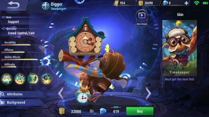 Rilis Hero Digger di Mobile Legends Full Support Terbaik