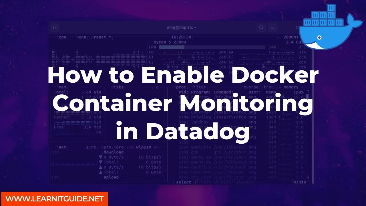How to Enable Docker Container Monitoring in Datadog