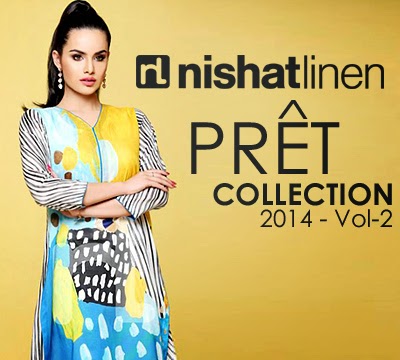 Nishat Linen Pret Collection 2014 Vol-2