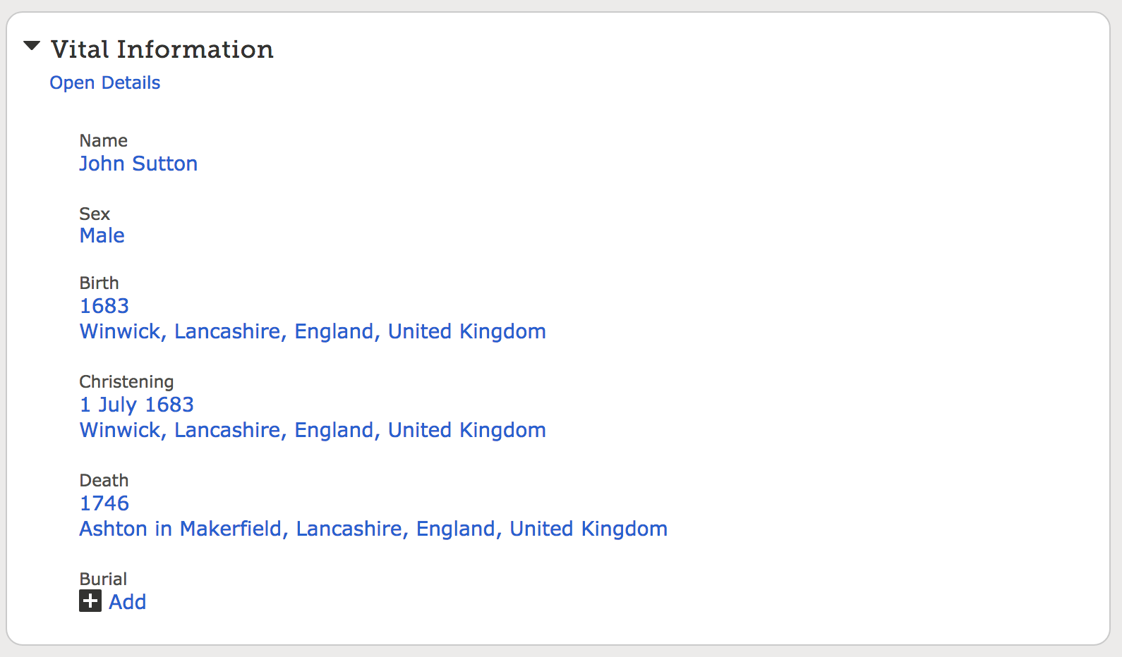 Genealogy S Star The Christening Date Is Not The Birth Date Usually