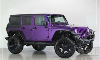 purple jeep wrangler rubicon