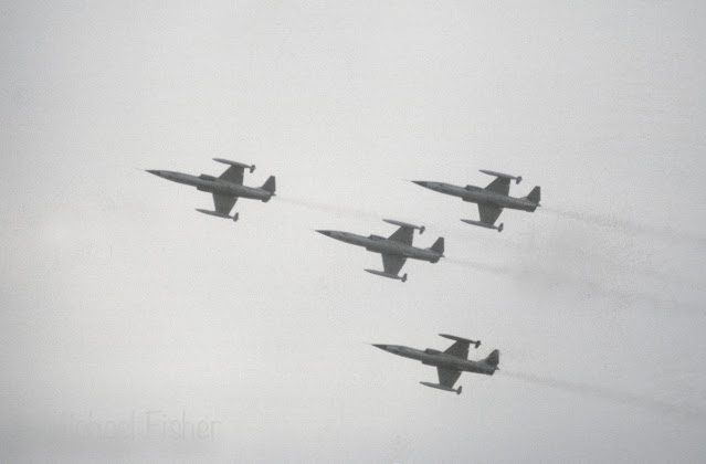 CF-104Gs of the RCAF at Mildenhall Air Fair 1978