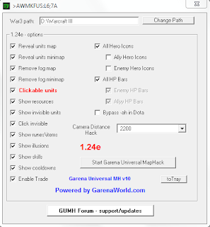 Garena Universal MapHack v10 - GUMH v10