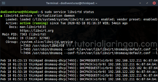 Cara Mengatasi "Error while creating node from template: NAT interface virbr0 is missing, please install libvirt" di GNS3