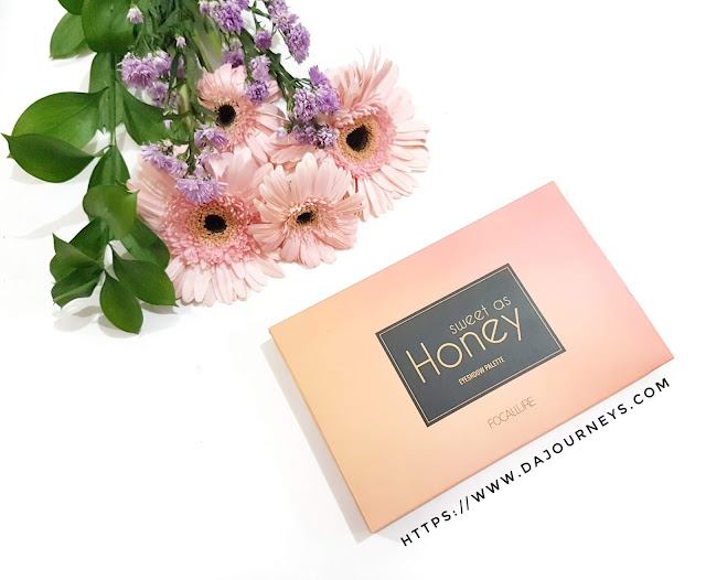 Review FOCALLURE Sweet as Honey Eyeshadow Palette