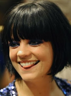 Lily Allen's Sleek Bob Hairstyle