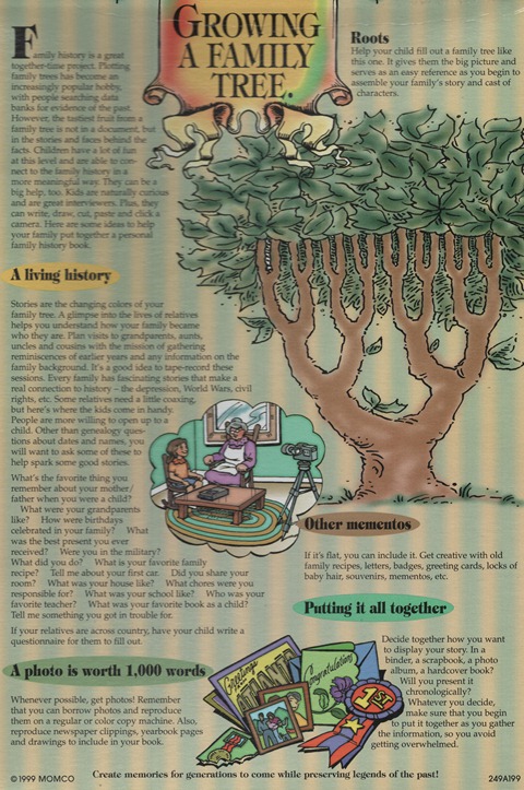 Growing A Family Tree (click to enlarge)