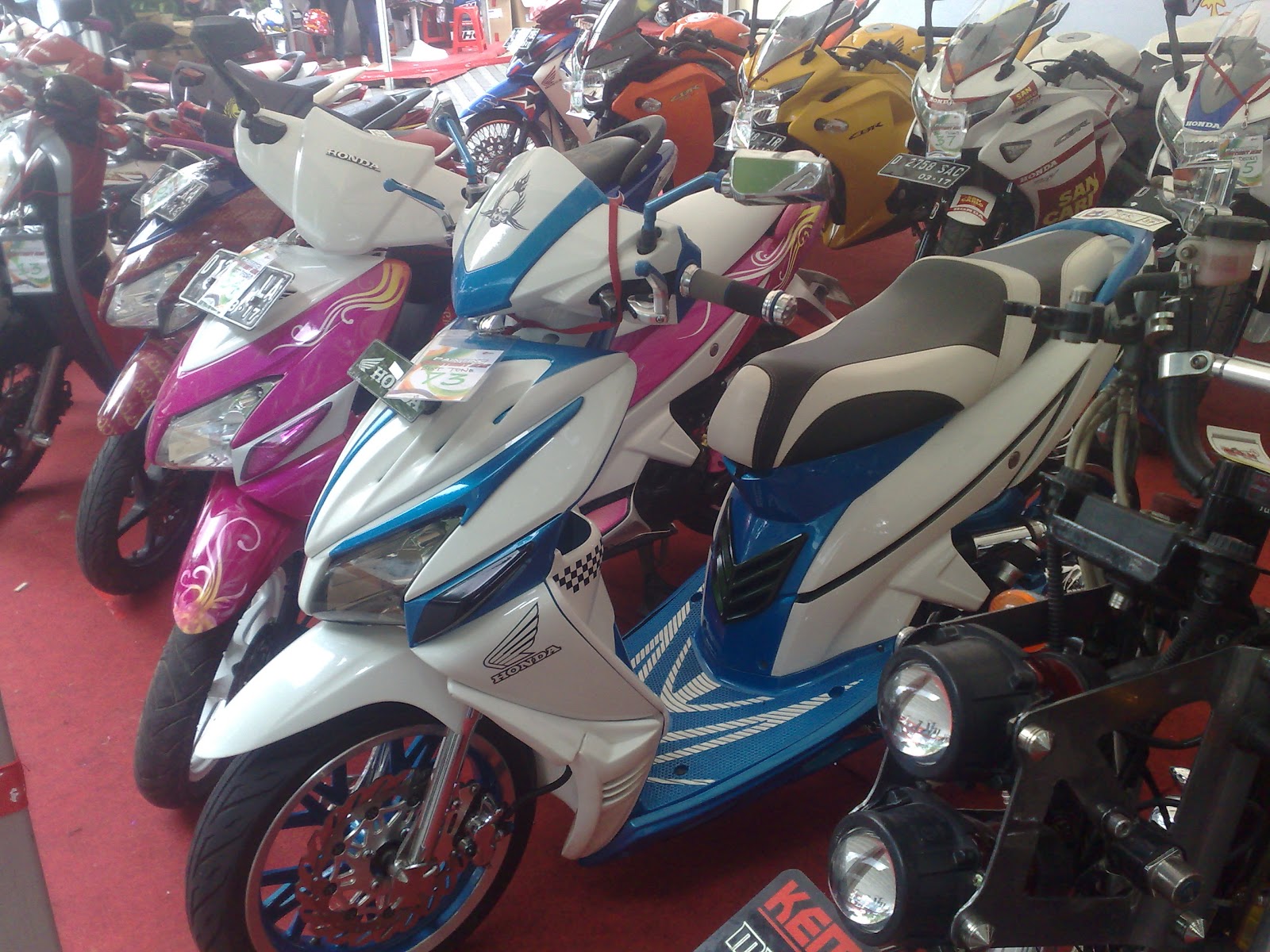 Modifikasi Vario Bandung Kumpulan Modifikasi Motor Vario