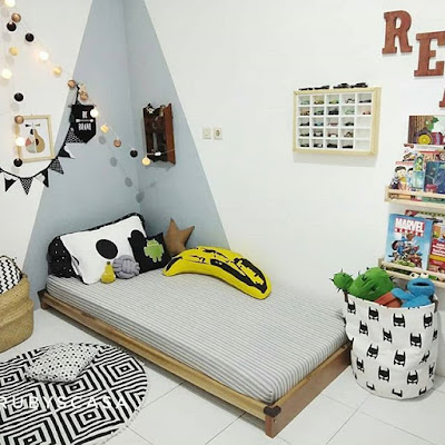 Inspirasi Desain Kamar  Tidur Paling Keren Warna Putih 