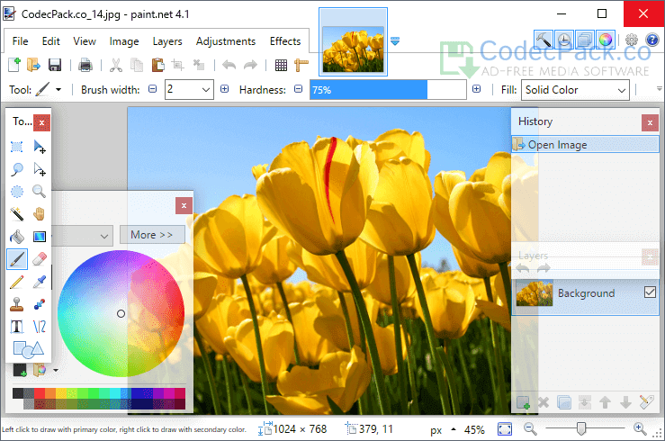 تحميل برنامج للكتابة على الصور 2020 مجانى Download Paint Net 4