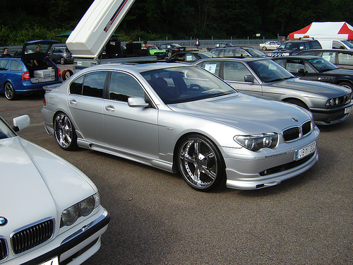 2003 BMW 745 On Rims