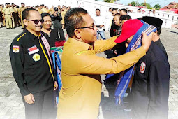 Petrus Fatlolon Buka Kejurda Pencak Silat Seluruh Maluku di Saumlaki