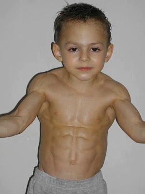 World's youngest bodybuilder