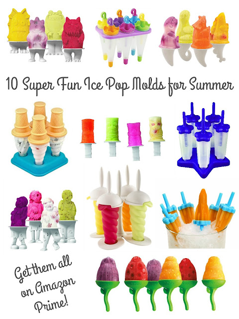 Whether you are already a fan of making your own ice pops at home or if you happen to be a newbie who wants to get started, you are going to love this collection of 10 Super Fun Ice Pop Molds for Summer.