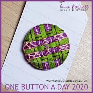 Day 192 : Glyph - One Button a Day 2020 by Gina Barrett