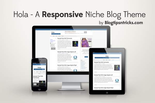 Hola Responsive Niche Blogger Theme Demo