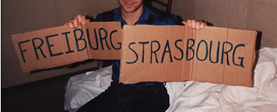 Hitch-hiking from Freiburg to Strasbourg