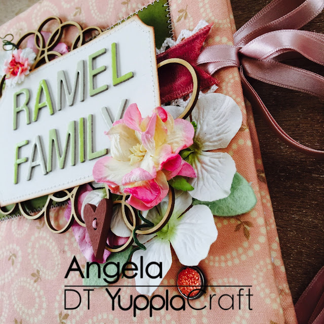 Family Album by Angela Tombari for Yuppla Craft Design Team