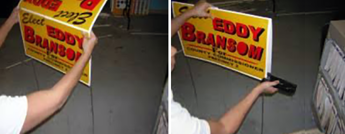 How to Reuse Campaign Signs as Garage Sale Signs