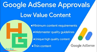How To Fix Adsense Low Value Content