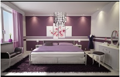 ... violet, lilac, lavender and indigo bedrooms - BEDROOM DECORATING IDEAS