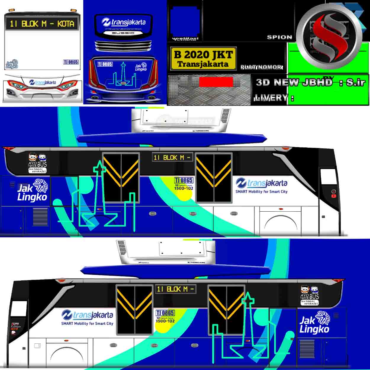 download mod bussid bus transjakarta