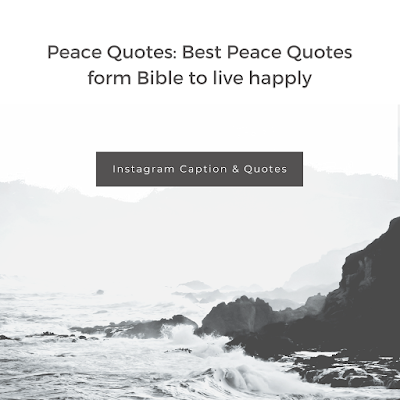 Best Peace Quotes Bible quotes