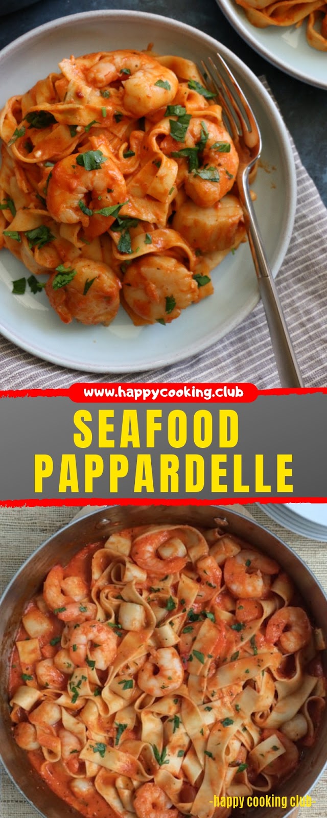 SEAFOOD PAPPARDELLE