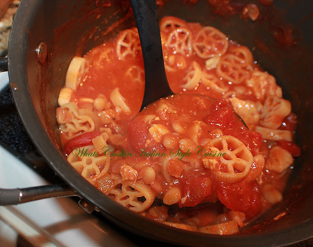 Wagon Wheels Chicken Pasta Fazool Recipe 