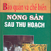 Bảo quản nông sản sau thu hoạch - PGS.TS Trần Minh Tâm